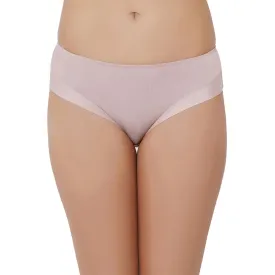 Aura Low Waist Medium Coverage Everyday Wear Hipster Panty - Beige