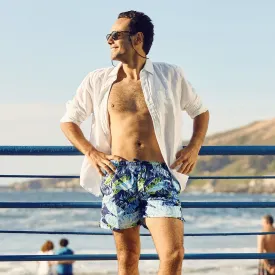 Classic Botanical Sustainable Swim Trunks