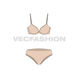 Comfort Fit Push-up Bra Set