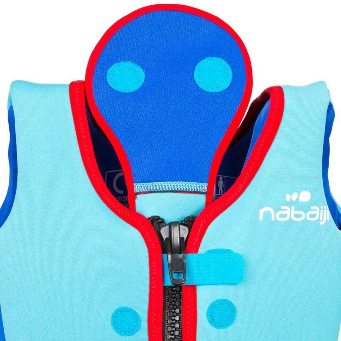 Foam swim vest blue-red