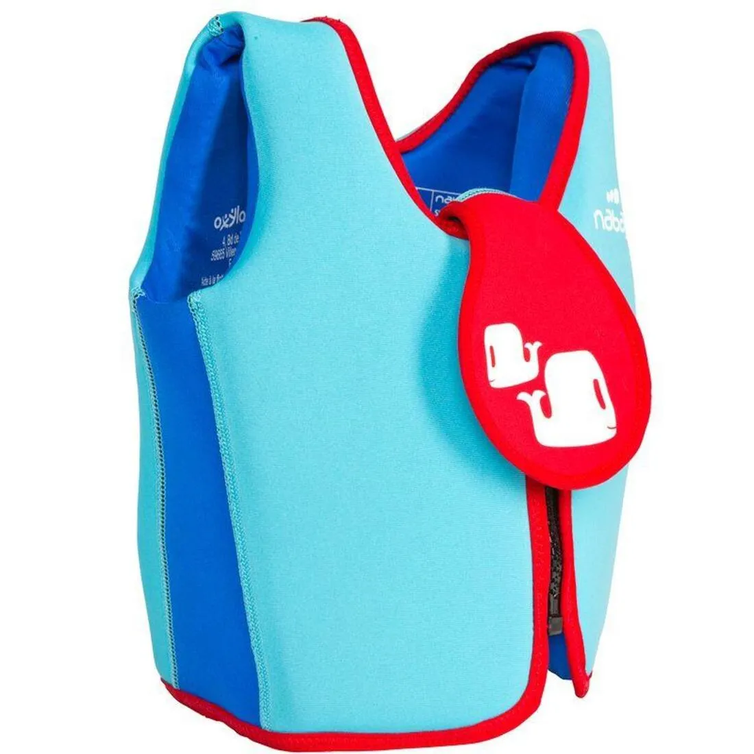 Foam swim vest blue-red