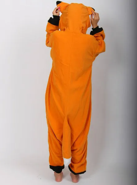 Fox Animal Cosplay Pajamas Onesie Women Sleepwear