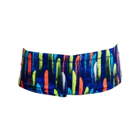 Funky Trunks Boys Sidewinder Trunks FTS010B- Fire Cracker