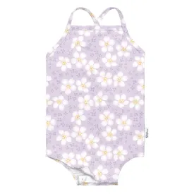 Green Sprouts -Easy-Change Eco Swimsuit-Light Lavender Blossoms