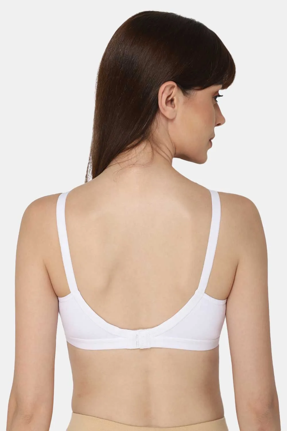 High Coverage Non-Wired Non-Padded Wide & Adjustable Strap Intimacy Saree Bra - INT01 - Prime Shade