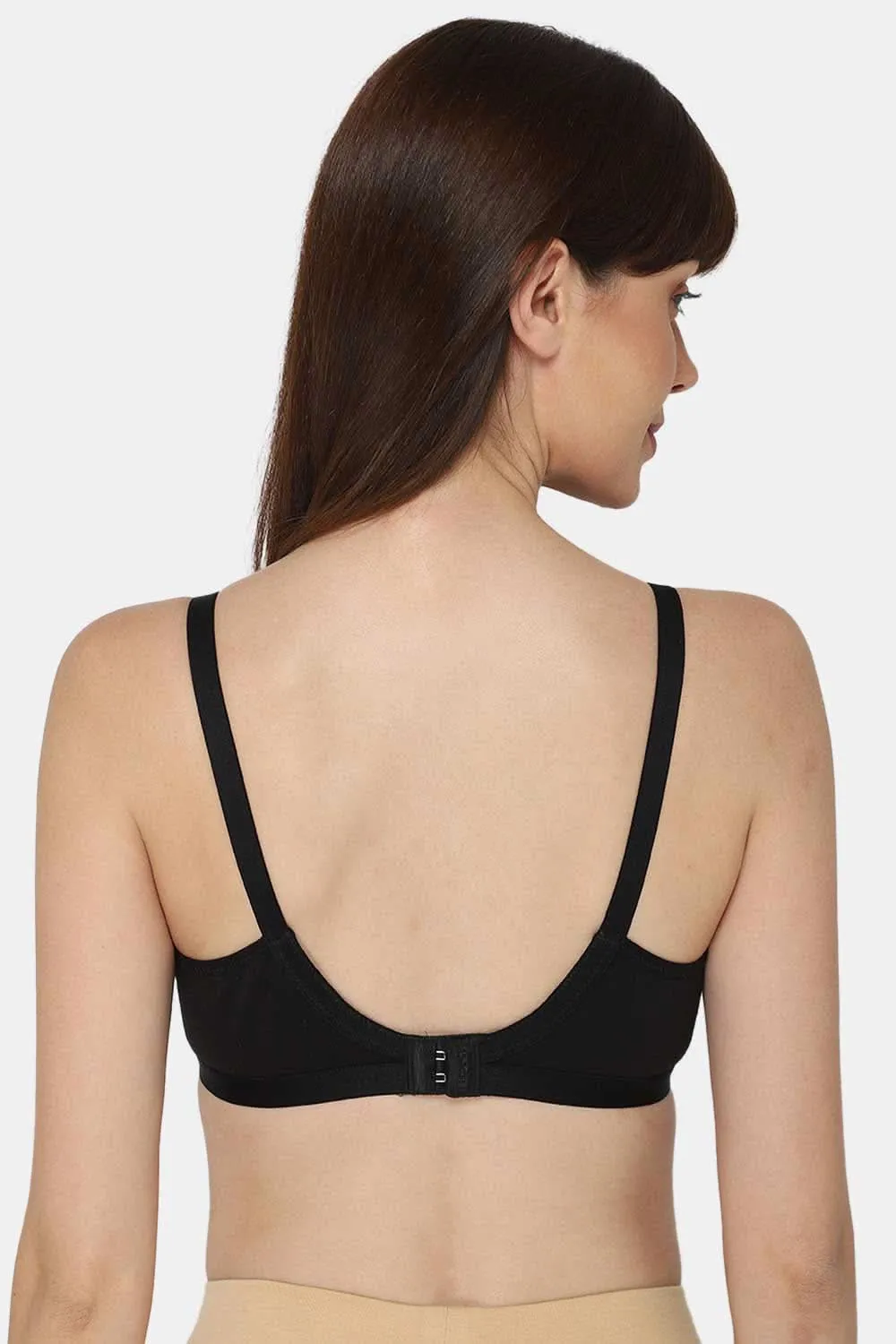 High Coverage Non-Wired Non-Padded Wide & Adjustable Strap Intimacy Saree Bra - INT01 - Prime Shade