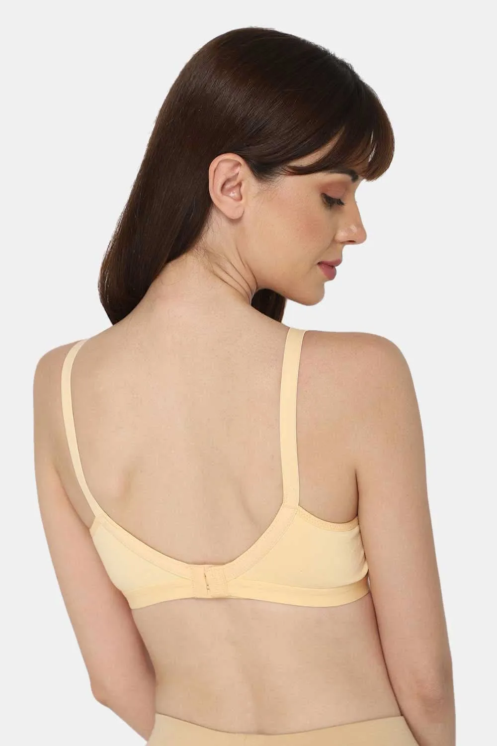 High Coverage Non-Wired Non-Padded Wide & Adjustable Strap Intimacy Saree Bra - INT01 - Prime Shade