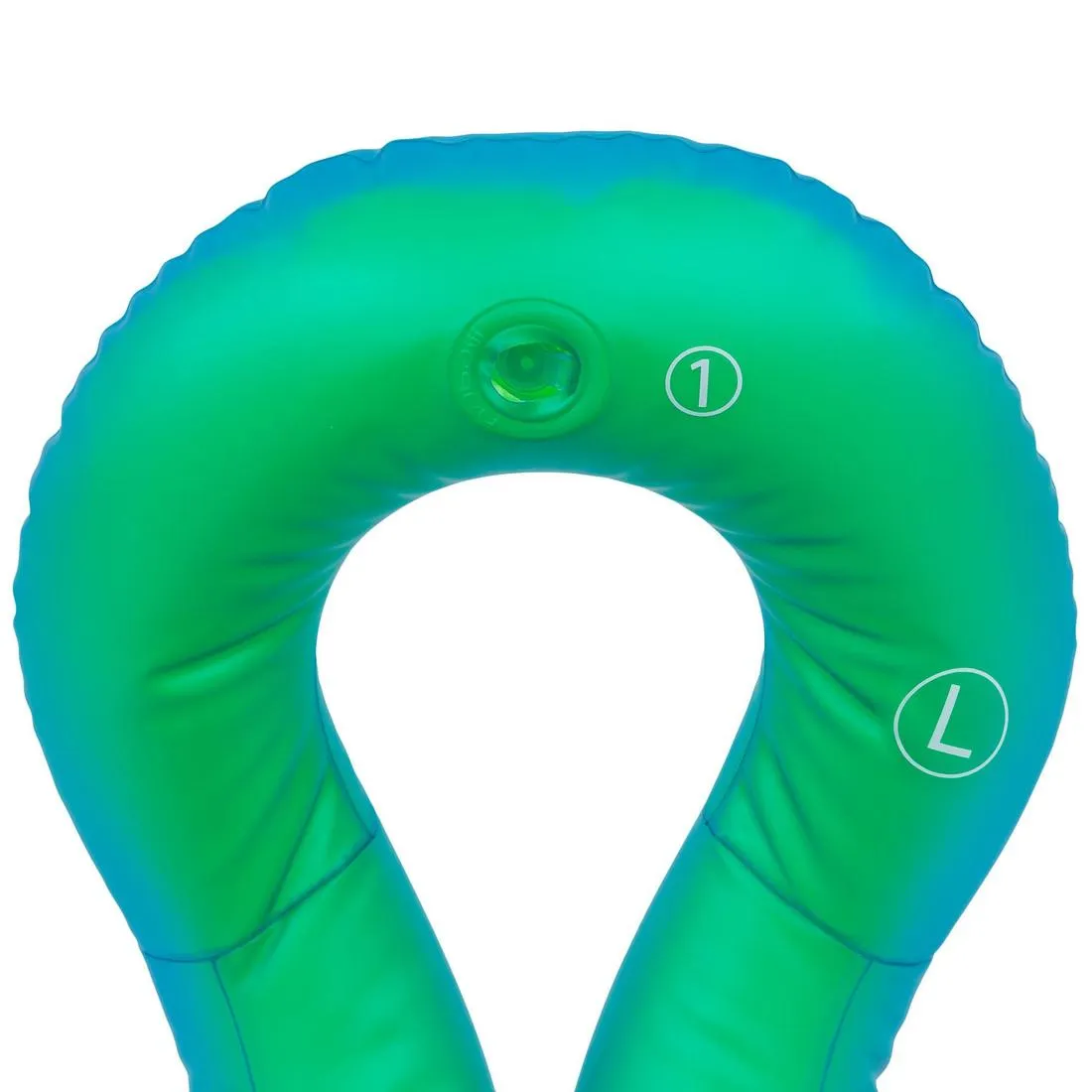 Inflatable Swim Vest - Green Size S (30-50 kg)
