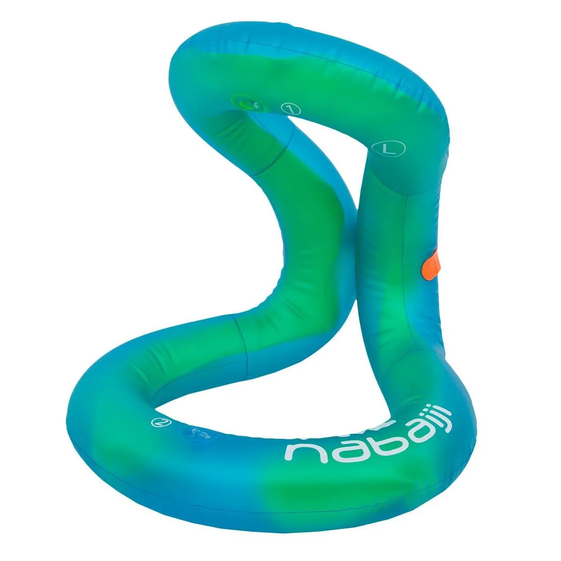 Inflatable Swim Vest - Green Size S (30-50 kg)