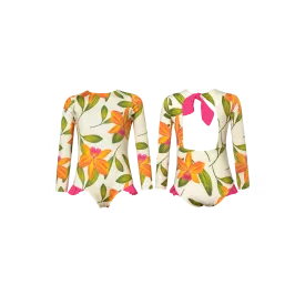 KNOT LONGSLEEVE - ORQUIDEA ORANGE
