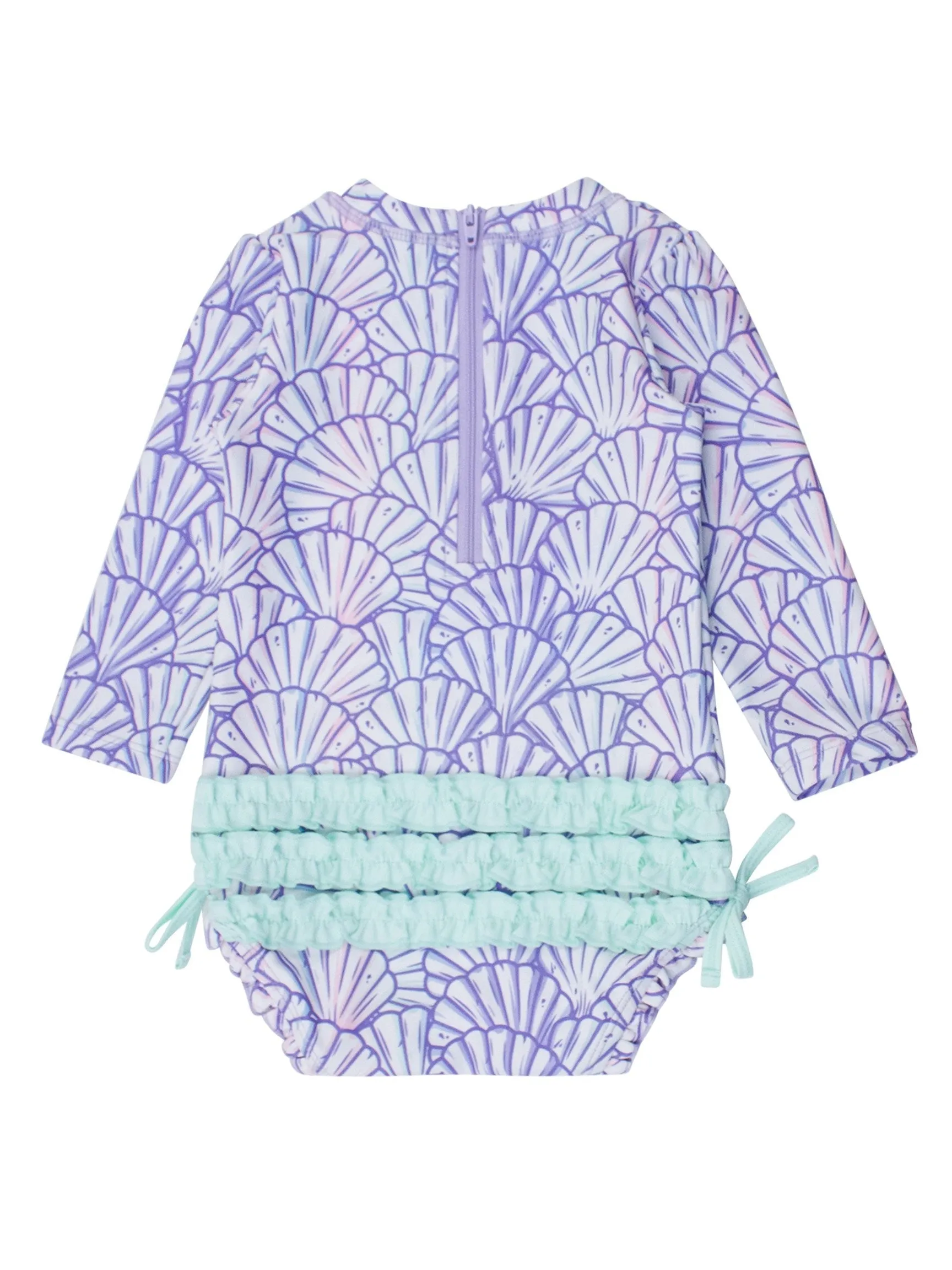Long Sleeve One Piece Rashguard - Magical Mermaids