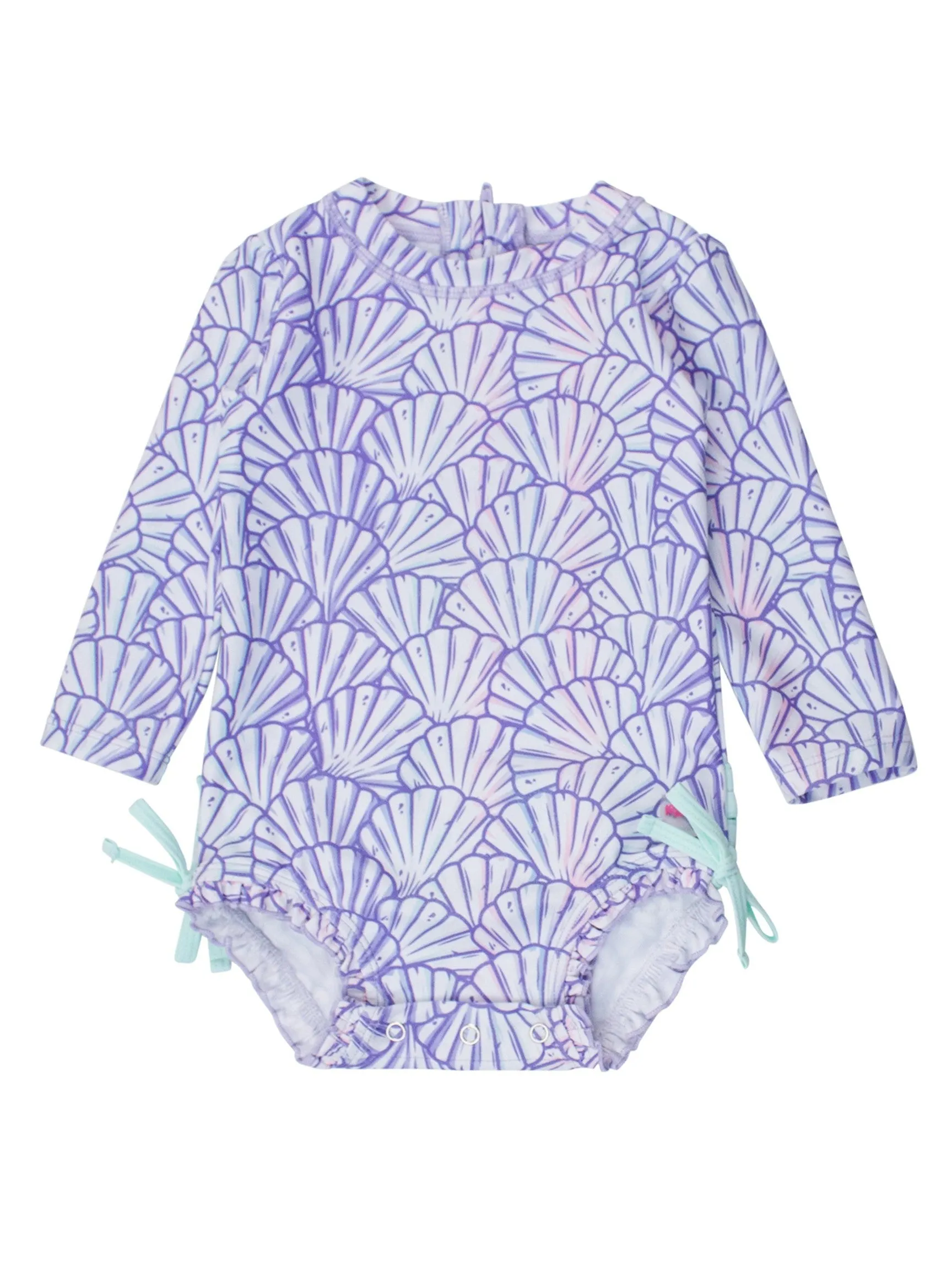 Long Sleeve One Piece Rashguard - Magical Mermaids