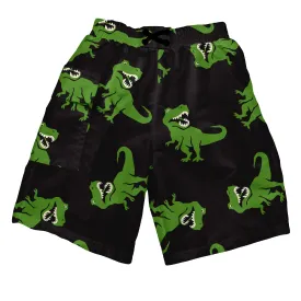 Mod Ultimate Swim Diaper Pocket Trunks - Black T-Rex
