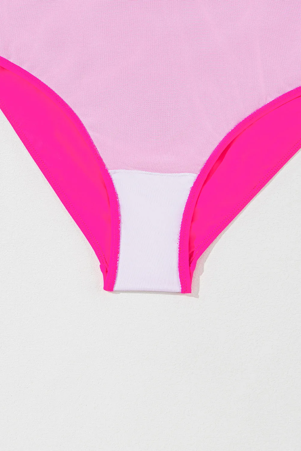 One-Piece Pink Two-Tone