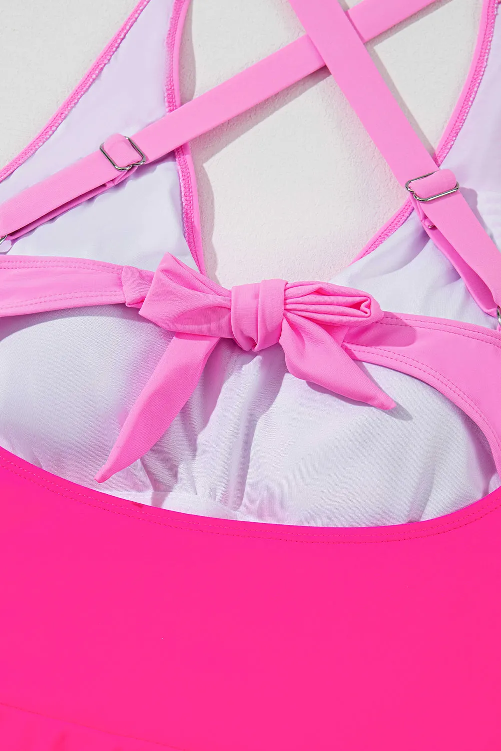 One-Piece Pink Two-Tone