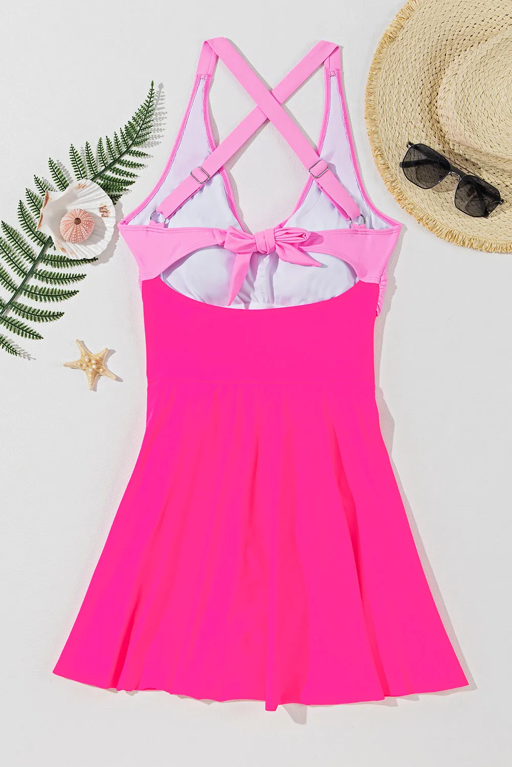 One-Piece Pink Two-Tone