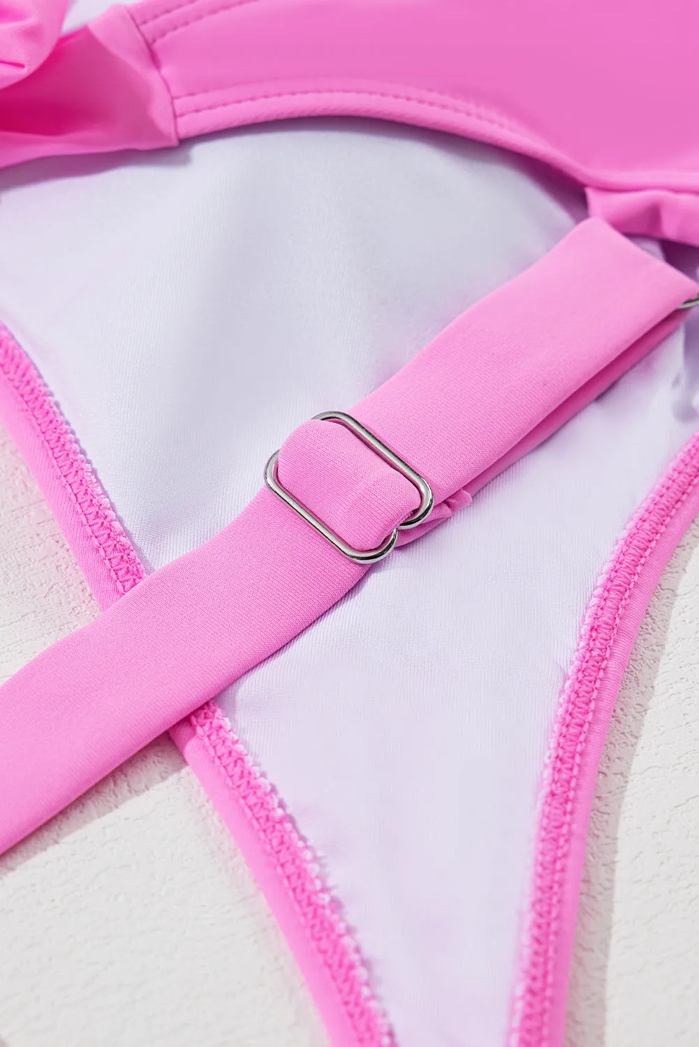 One-Piece Pink Two-Tone