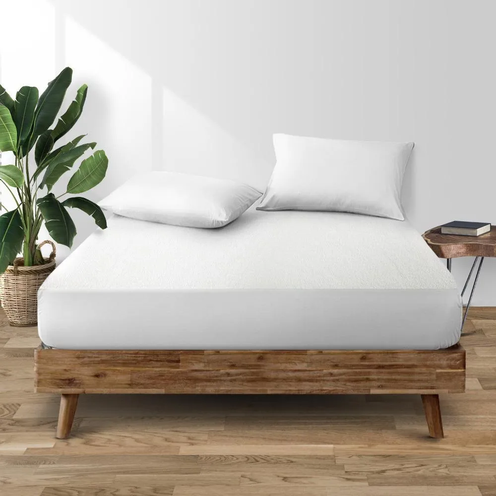 Queen Size Waterproof Bamboo Mattress Protector