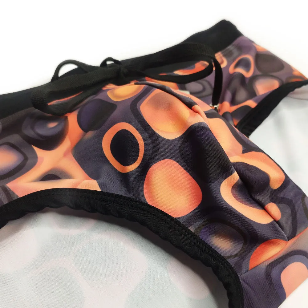 Retro Radianc Swim Trunks