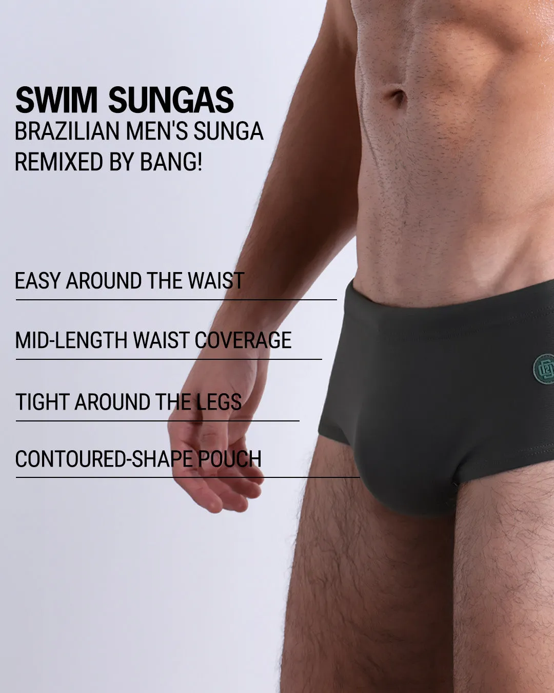SLIM GREEN - Swim Sunga