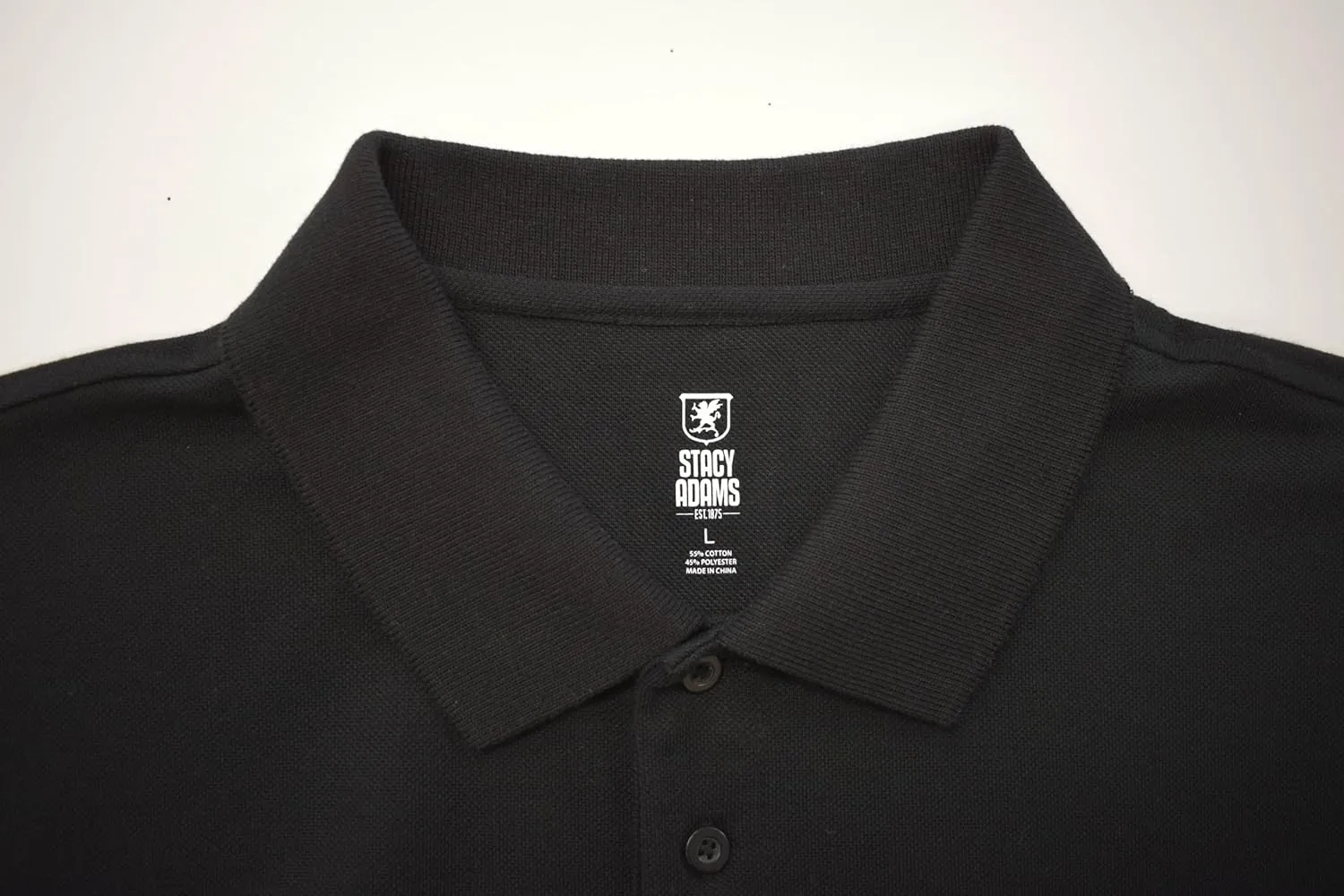 STACY ADAMS Solid and Fancy Mens Polo