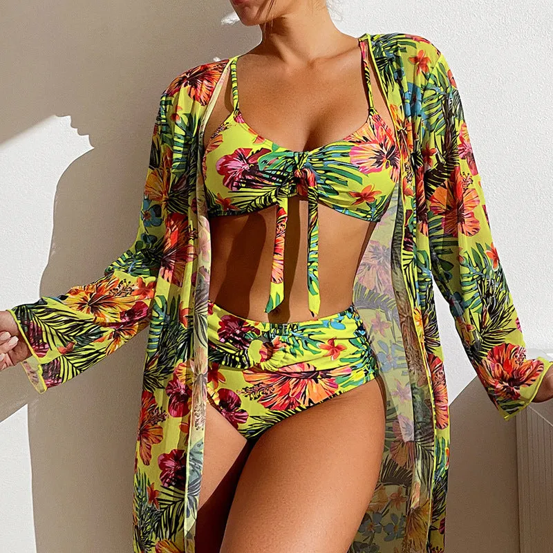 Three-Piece Bikini Set