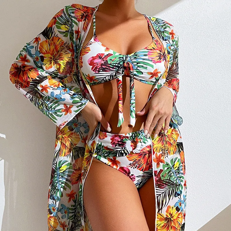 Three-Piece Bikini Set