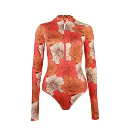 Wahine Ilima Long Sleeve UPF Swimsuit